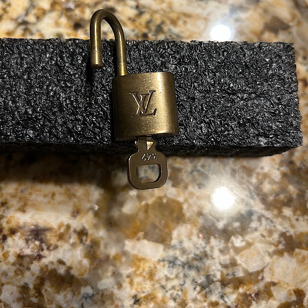Louis Vuitton Brass Lock and Key!
